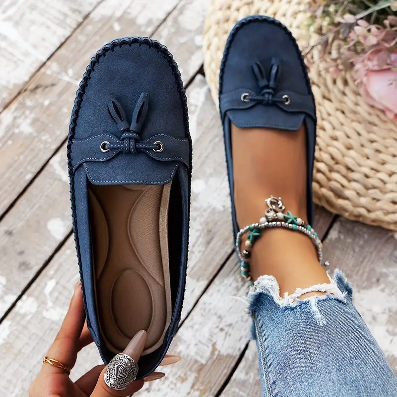 Giulia Bellini Casual Bow Loafers