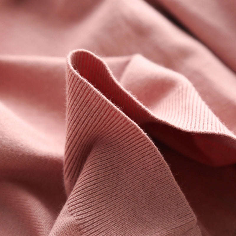 Giulia Bellini Fine Texture Knit Hoodie