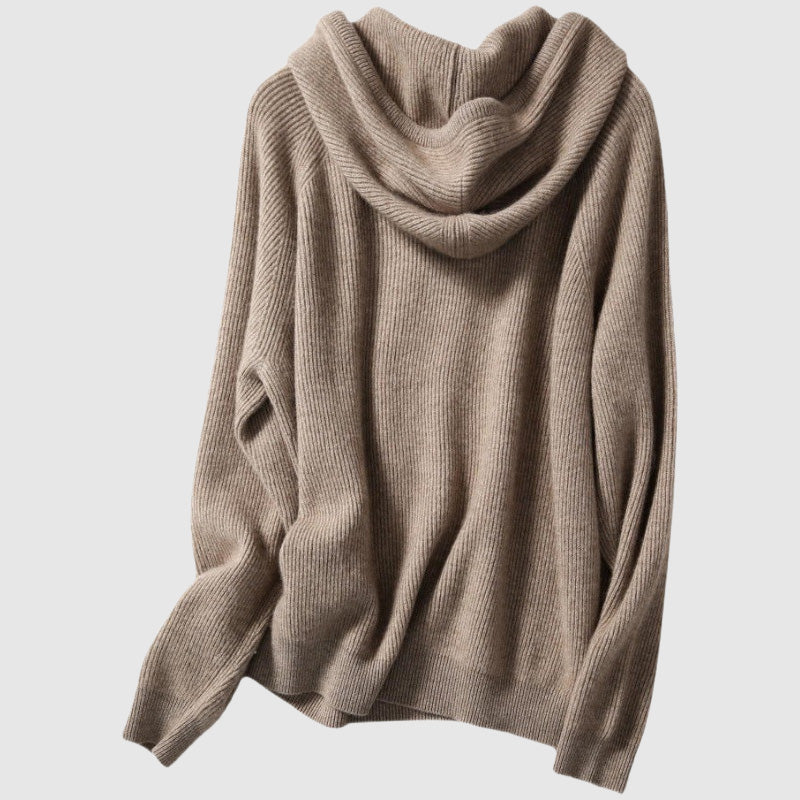Giulia Bellini Hooded Cashmere Sweater