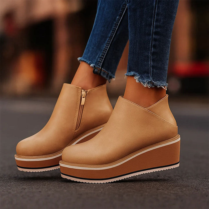 Giulia Bellini Platform Ankle Boots