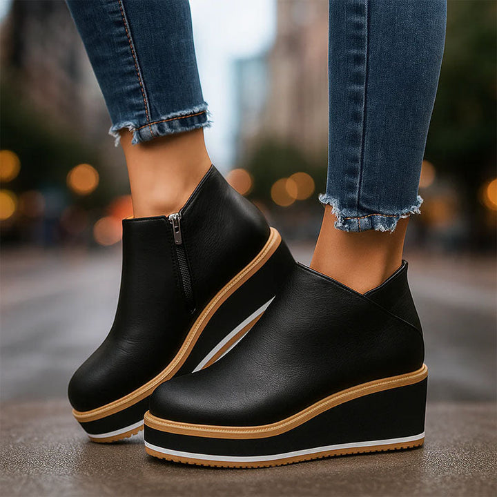 Giulia Bellini Platform Ankle Boots