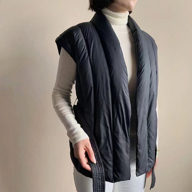 Giulia Bellini Puffer Belted Vest
