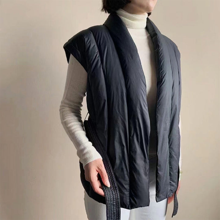 Giulia Bellini Puffer Belted Vest