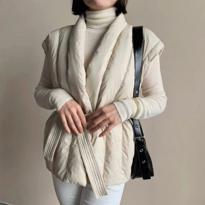 Giulia Bellini Puffer Belted Vest