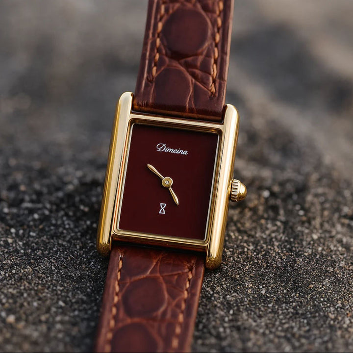 Giulia Bellini Slim Rectangular Quartz Watch