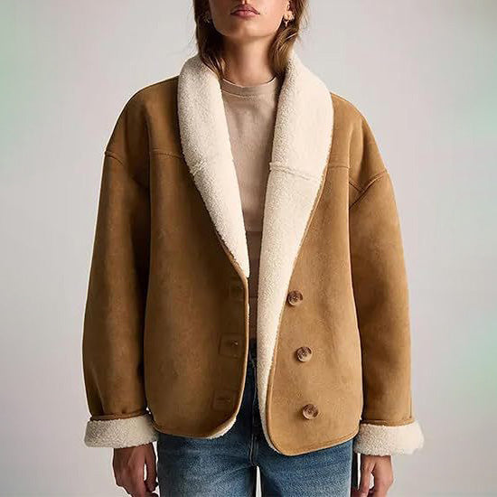 Giulia Bellini Suede Luxe Jacket