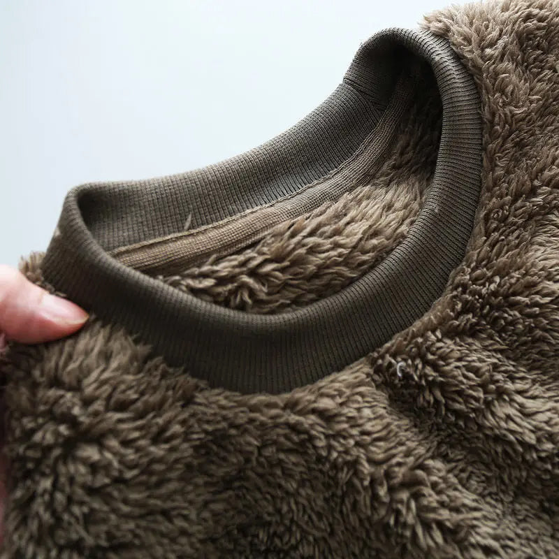 Giulia Bellini Textured Fleece Pullover