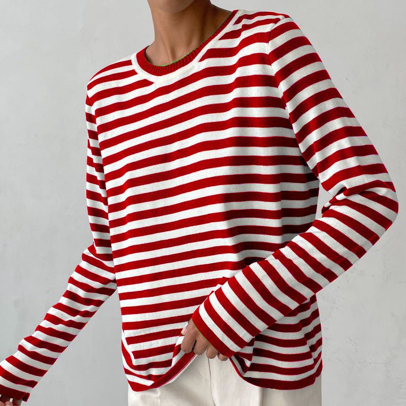 Isabella Conti Chic Striped Long-Sleeve Shirt
