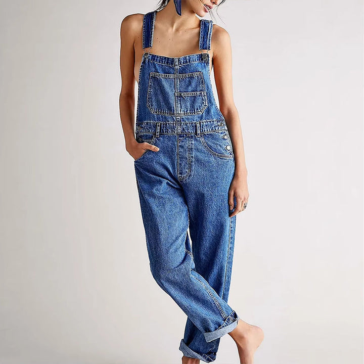 Isabella Conti Classic Denim Overalls