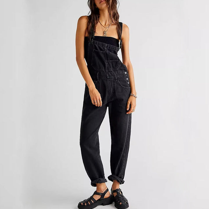 Isabella Conti Classic Denim Overalls