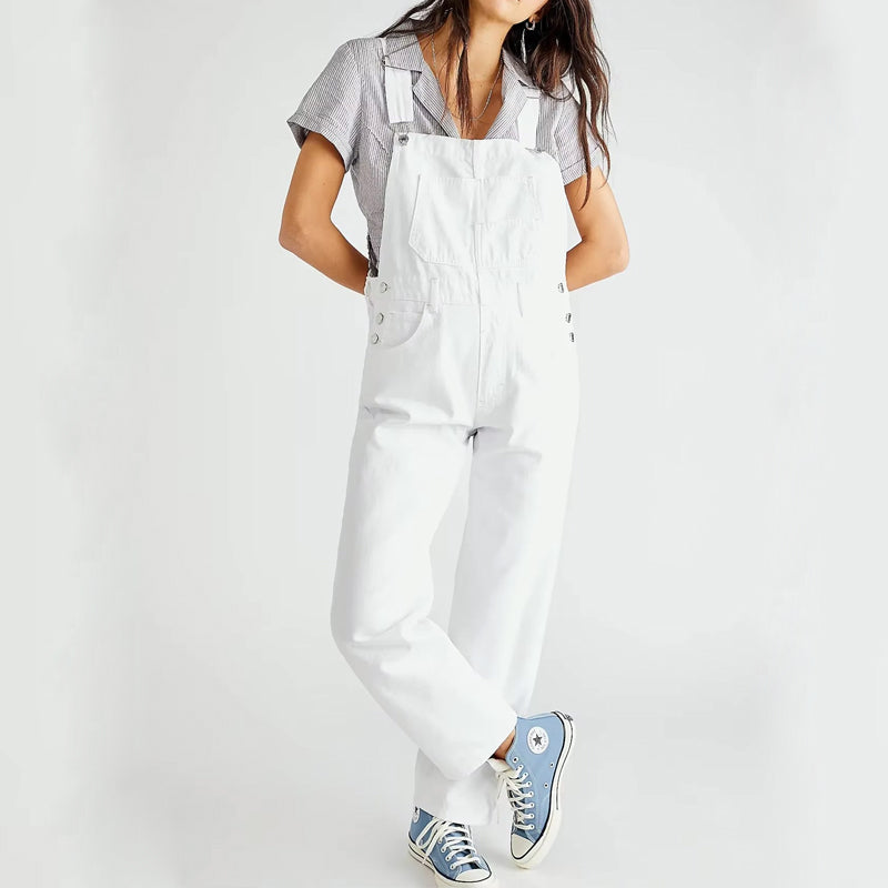 Isabella Conti Classic Denim Overalls