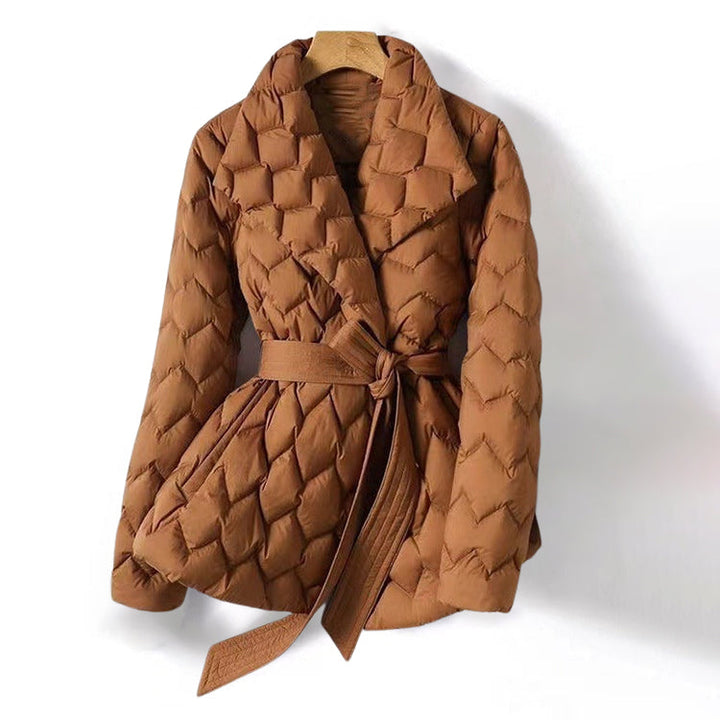 Isabella Conti Geometric Down Jacket