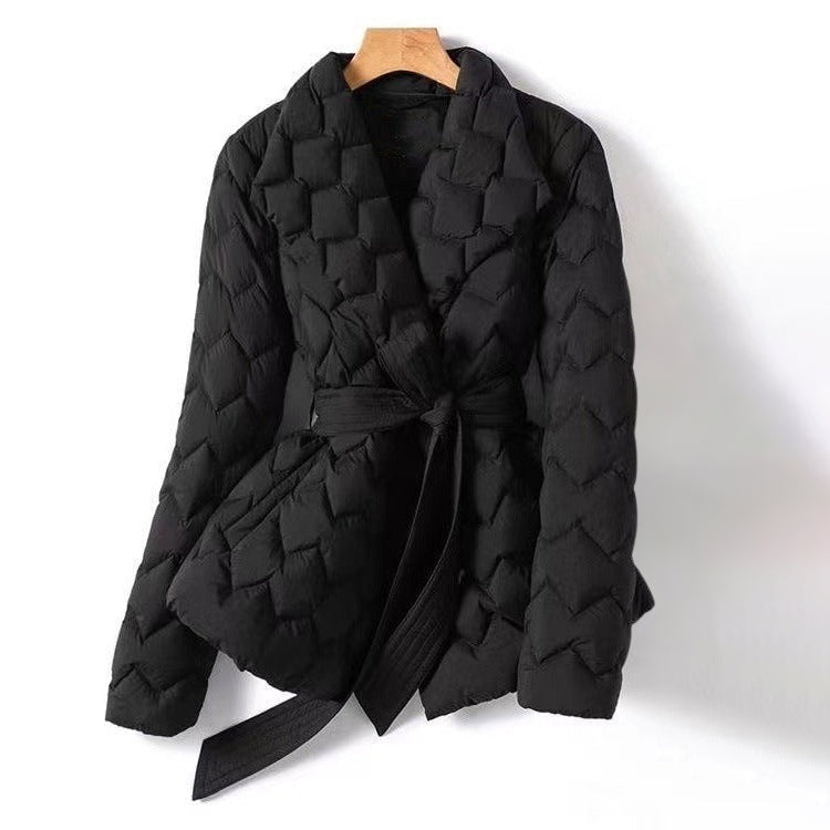 Isabella Conti Geometric Down Jacket