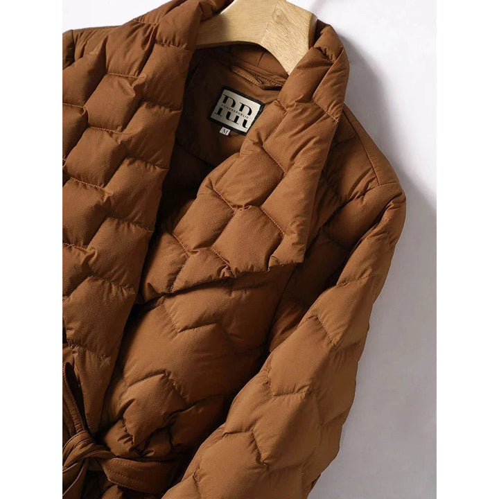 Isabella Conti Geometric Down Jacket