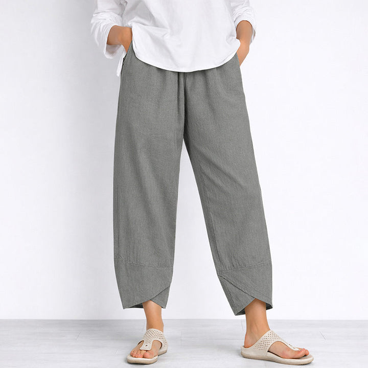 Isabella Conti Relaxed Fit Cropped Pants