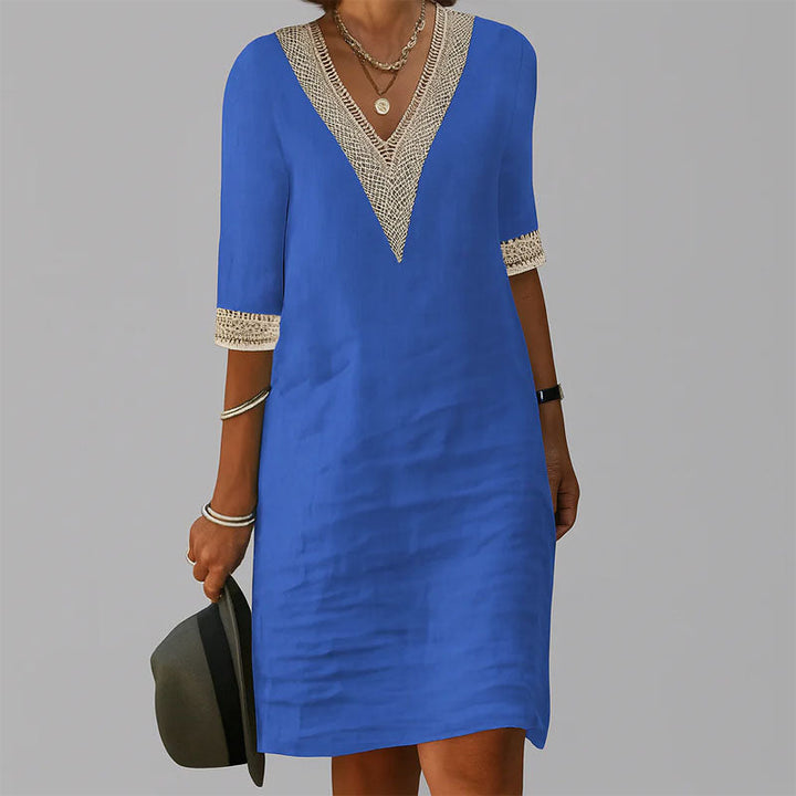 Isabella Conti V-Neck Summer Dress