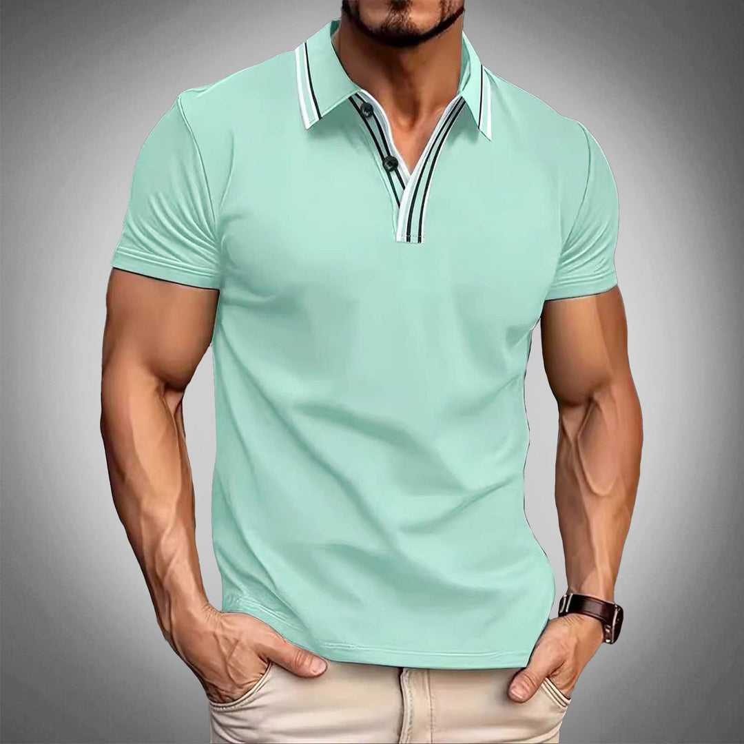 Luca Bianchi V-neck Polo Shirt