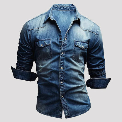 Mancini Milano Classic Denim Shirt