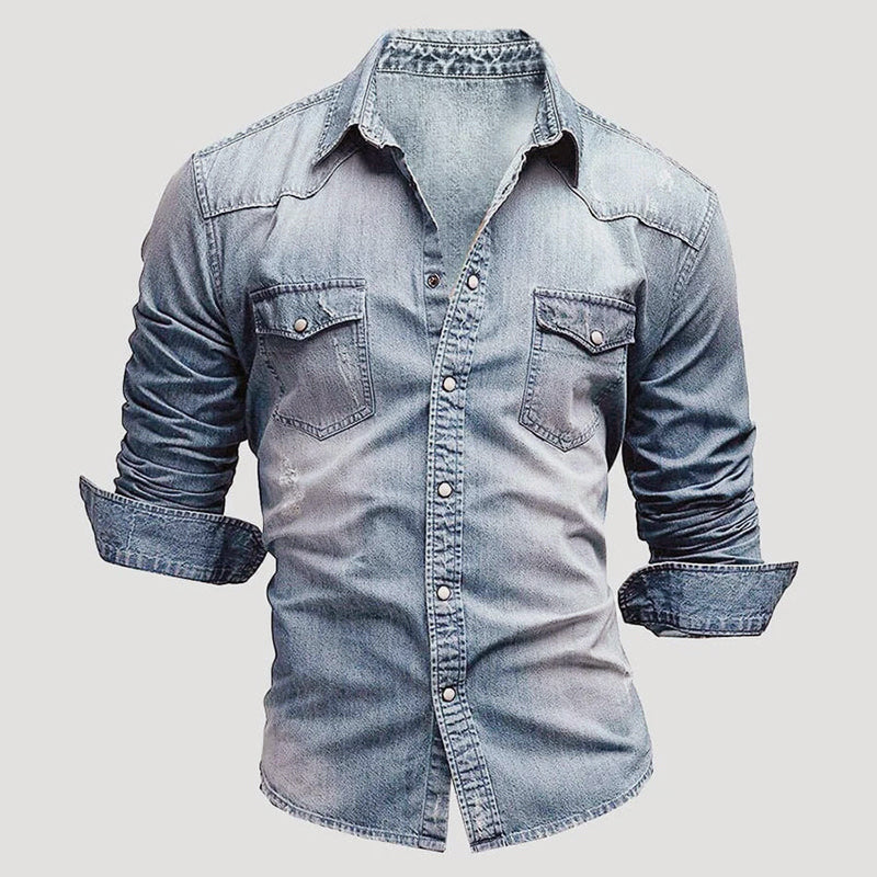 Mancini Milano Classic Denim Shirt