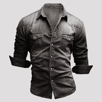 Mancini Milano Classic Denim Shirt