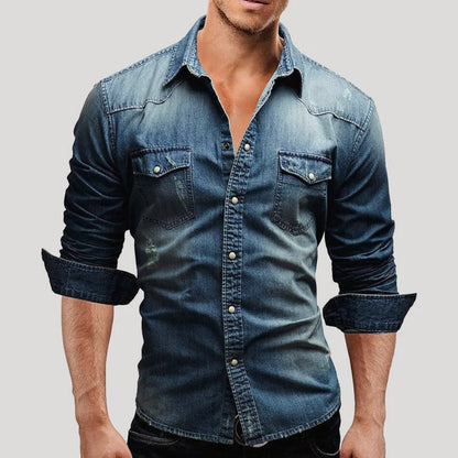 Mancini Milano Classic Denim Shirt