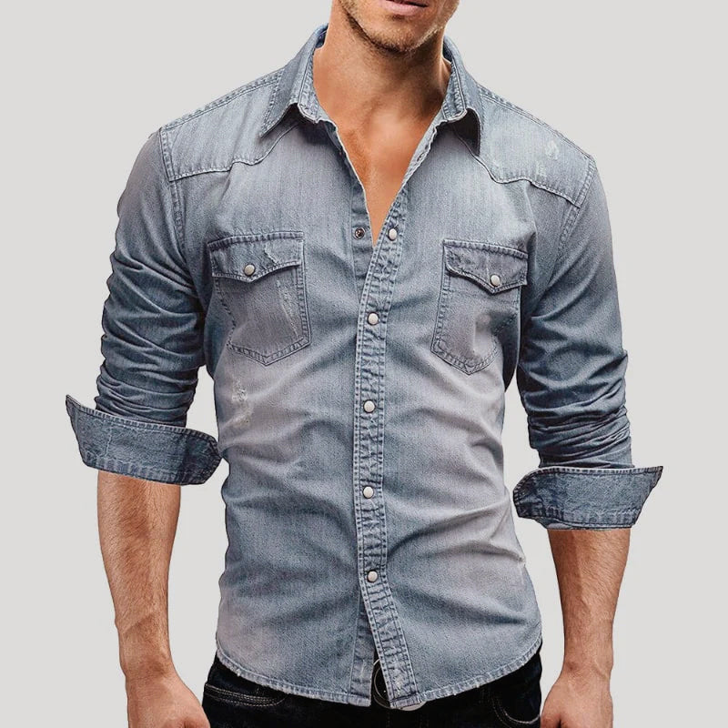 Mancini Milano Classic Denim Shirt