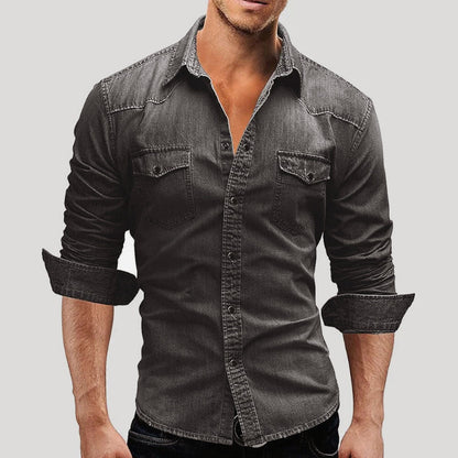 Mancini Milano Classic Denim Shirt