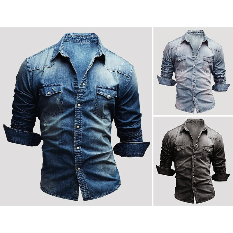 Mancini Milano Classic Denim Shirt