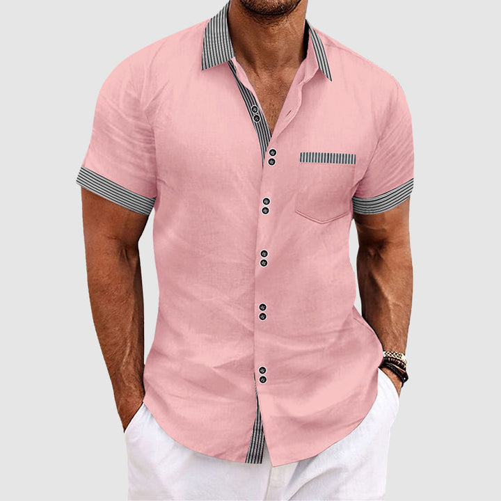 Marco De Luca Cotton Summer Shirt