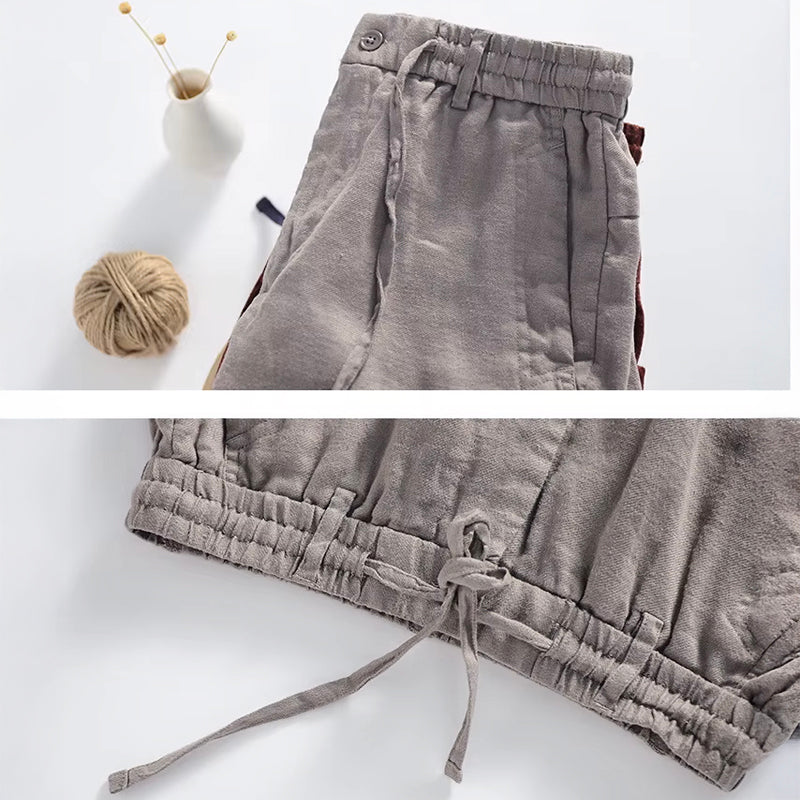 Marco De Luca Linen Legacy Shorts