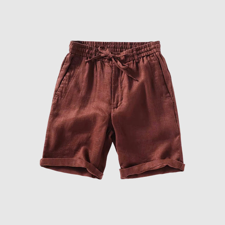 Marco De Luca Linen Legacy Shorts