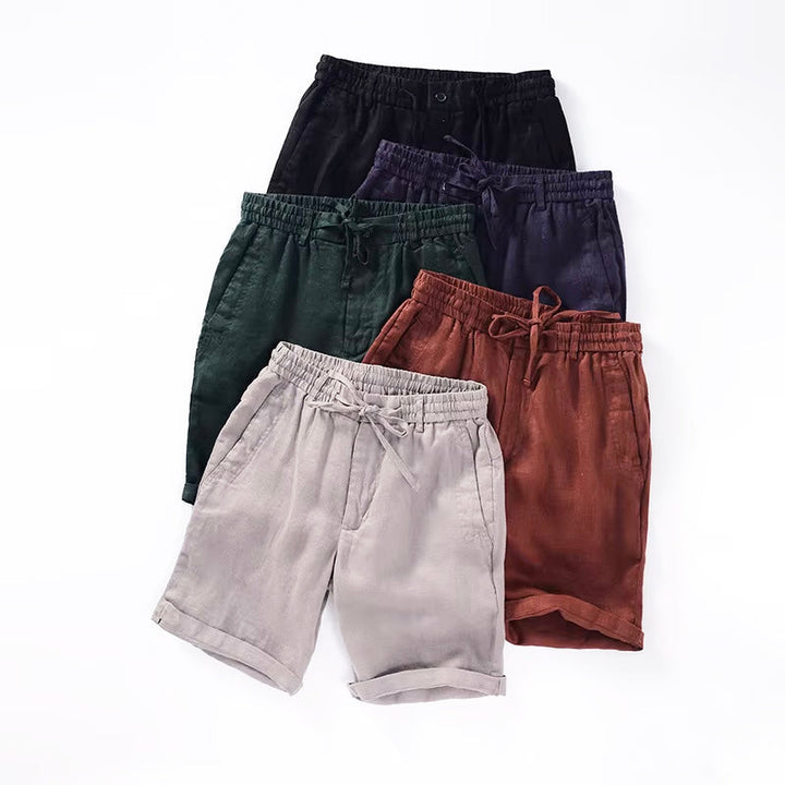 Marco De Luca Linen Legacy Shorts