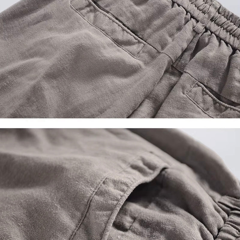 Marco De Luca Linen Legacy Shorts