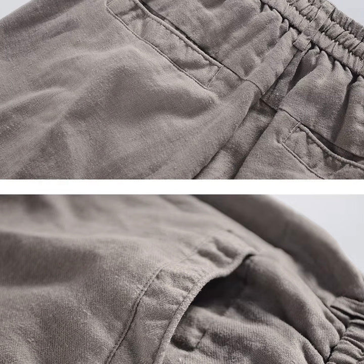 Marco De Luca Linen Legacy Shorts
