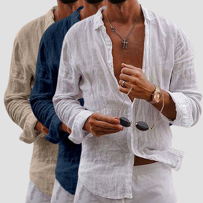 Marco De Luca Apulia Linen Shirt