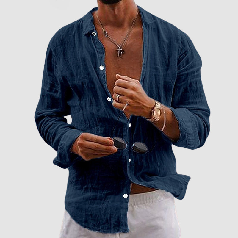 Marco De Luca Apulia Linen Shirt