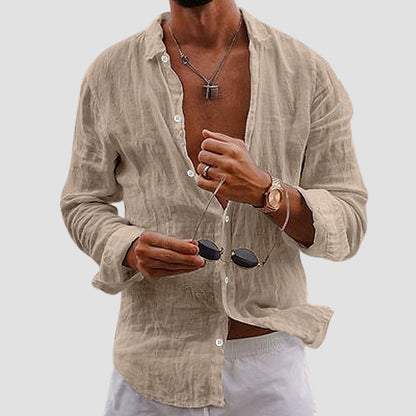 Marco De Luca Apulia Linen Shirt