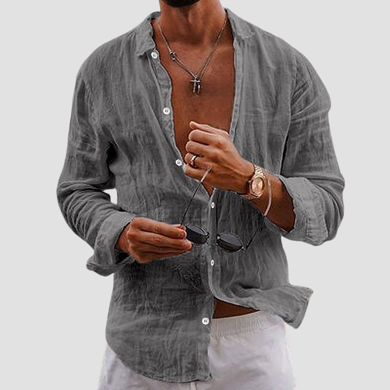 Marco De Luca Apulia Linen Shirt