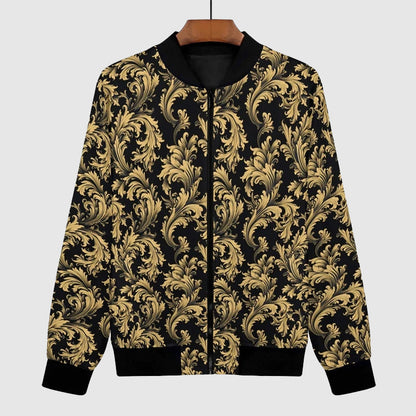 Marco De Luca Baroque Bomber Jacket