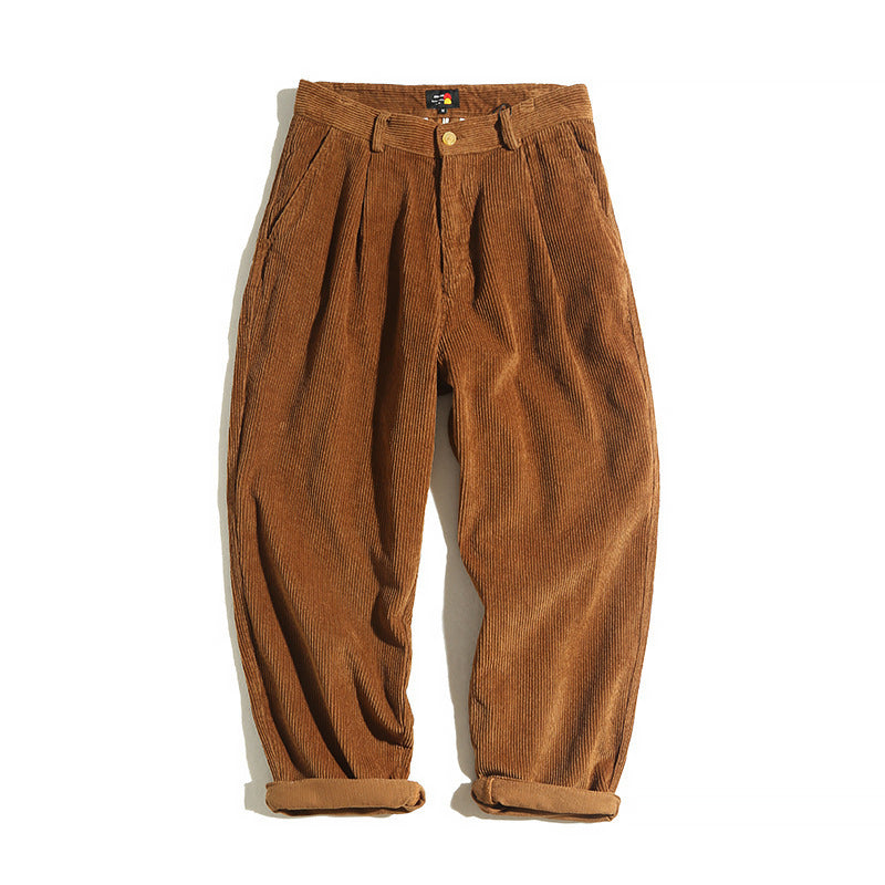 Marco De Luca Retro Corduroy Pants