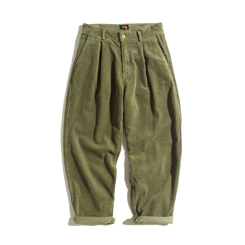 Marco De Luca Retro Corduroy Pants