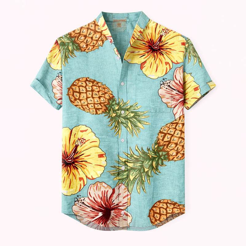Marco De Luca Short Sleeve Tropical Shirt