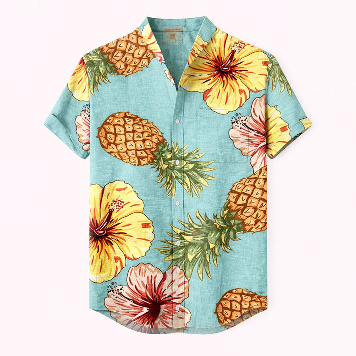 Marco De Luca Short Sleeve Tropical Shirt