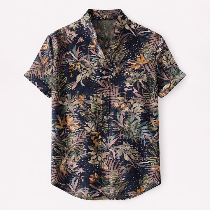 Marco De Luca Short Sleeve Tropical Shirt