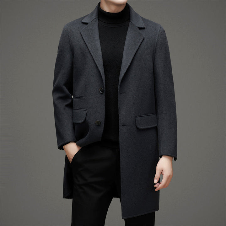 Marco De Luca Tailored Wool Coat
