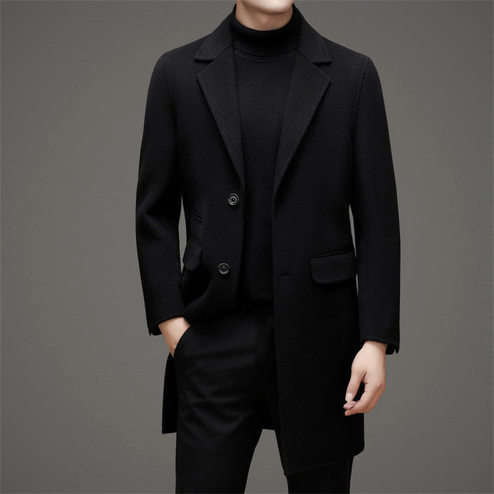 Marco De Luca Tailored Wool Coat