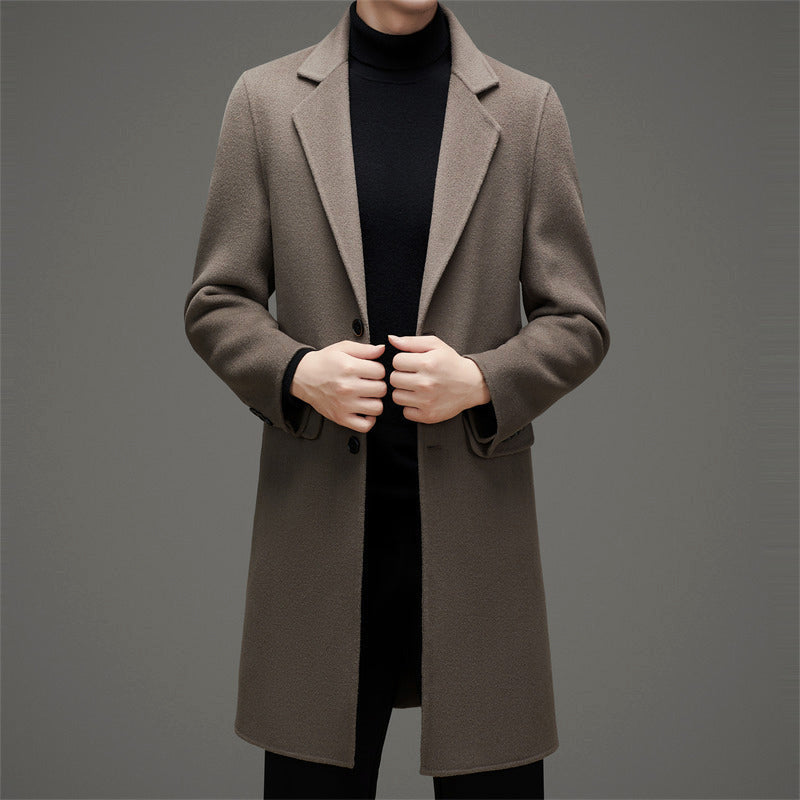 Marco De Luca Tailored Wool Coat