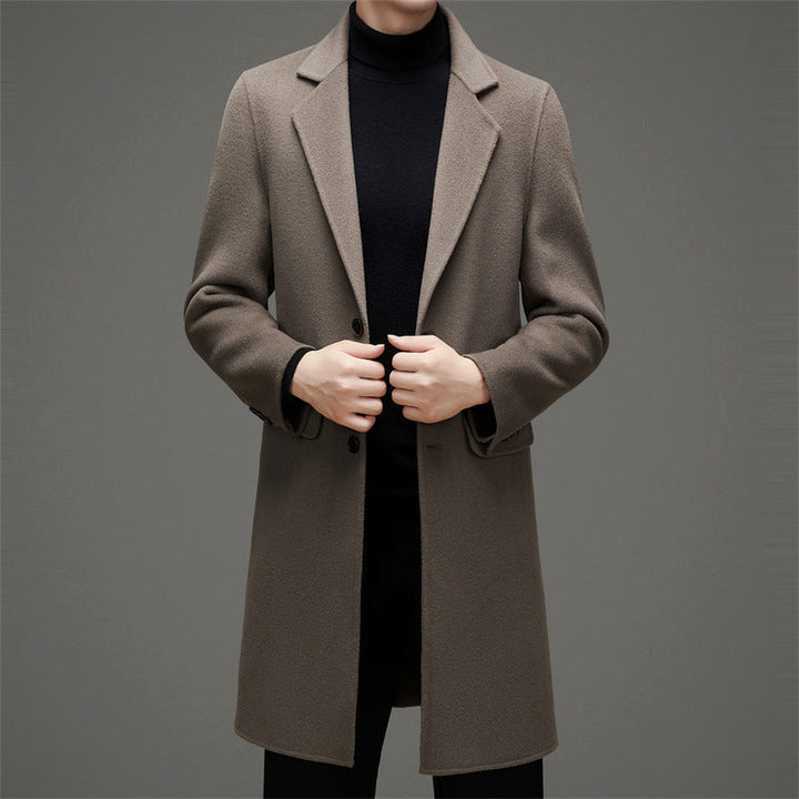Marco De Luca Tailored Wool Coat