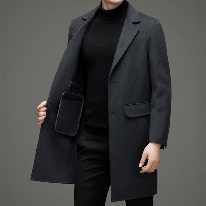 Marco De Luca Tailored Wool Coat