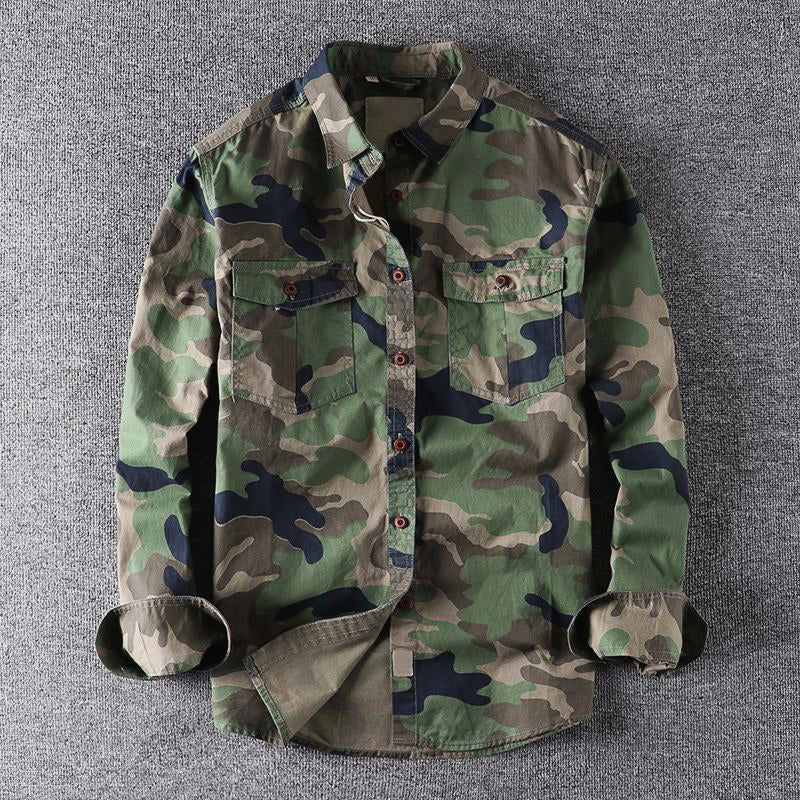 Marco De Luca Urban Camo Shirt